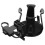 Air Vent Cup Holder Kompakt Schwarz ABS 1 Stk 2