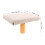 Gebetskniemattenhocker Holz 1 Stk 2