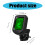 Digital Electric Tuner, Guitar Capo Metronome Rotatable Musical 3