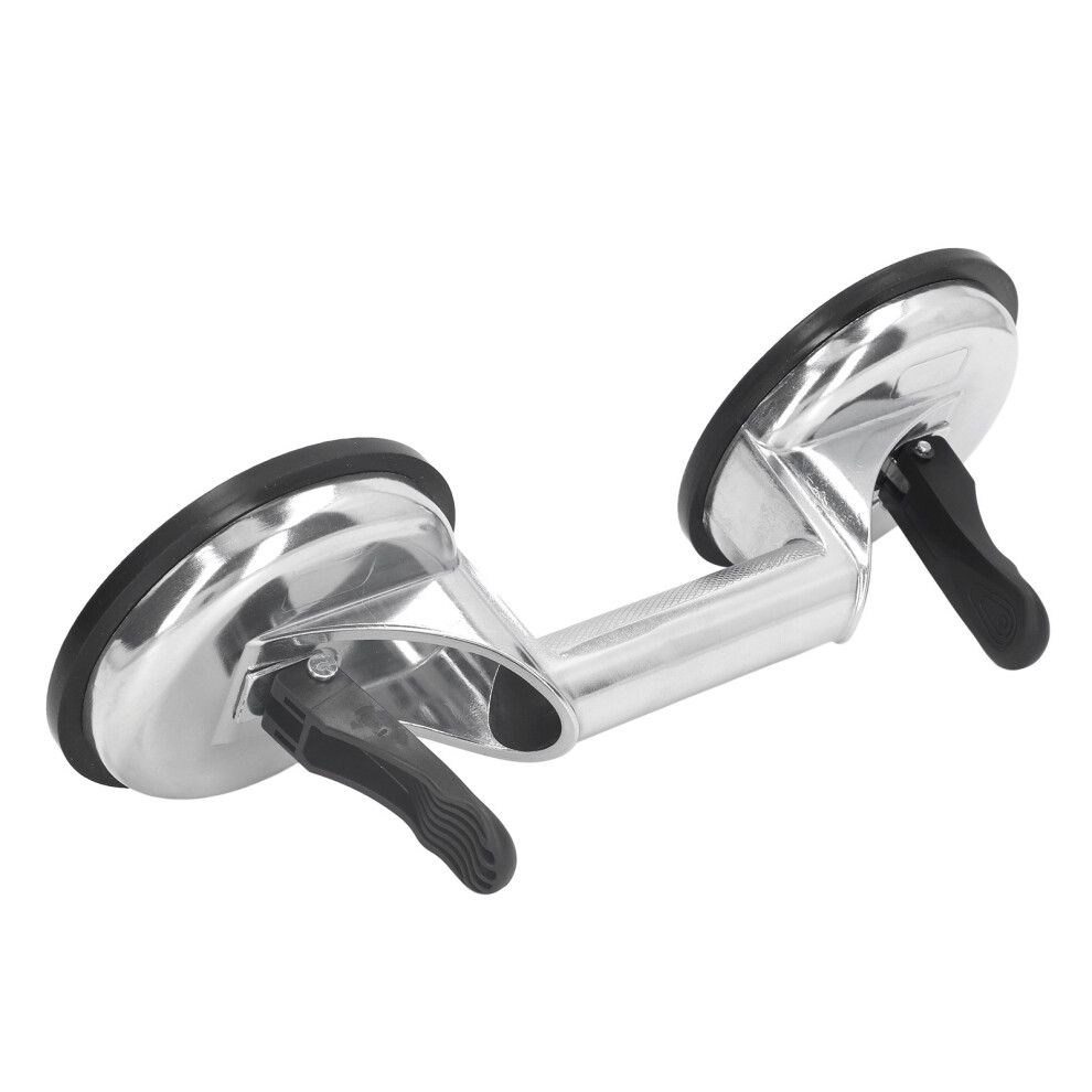 80Kg Glass Suction Cup Lifter - Aluminum Alloy 118Mm, Black 9421353787874
