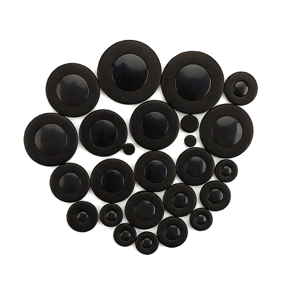 25Pcs Sax Leather Pads Replacement For Saxophone Playing 7696000151304