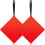 2Pcs Kayak Warning Flags Safety Towing Flags with Webbing Canoes 1