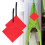 2Pcs Kayak Warning Flags Safety Towing Flags with Webbing Canoes 4