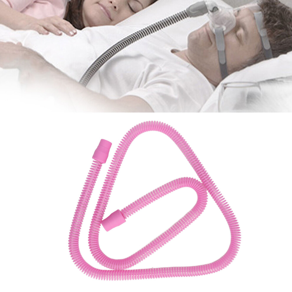 Pink Breathing Machine Tube Replacement Assembly For Resmai, Bmc, Jefferies