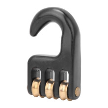 Aluminium Alloy 3 Wheel Rigging Pulley Hook Replacement Windsurf