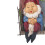 Door Tree Hugger handbemalter Gnom 12,5  5,17 cm 5