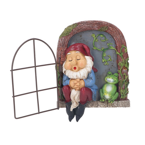 Door Tree Hugger handbemalter Gnom 12,5  5,17 cm 1