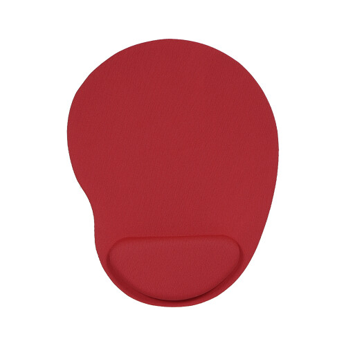 Mouse Pad with Wrist Rest Support for PC Laptop Red