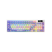 Wireless Mechanical Keyboard Red Switches RGB Backlight PBT Keycaps