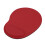 Mouse Pad with Wrist Rest Support for PC Laptop Red 2