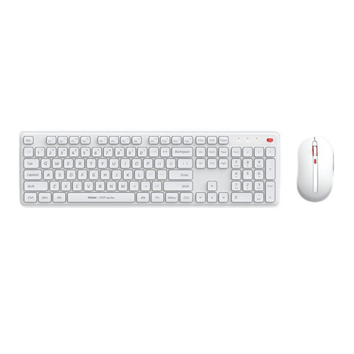 MIIIW Wireless Keyboard Mouse 2.4G 104-Key Quiet Adjustable