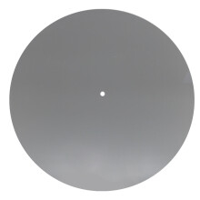 (Transparent) Acrylic Turntable Mat 12in Anti Static Reduce Noise Transparent