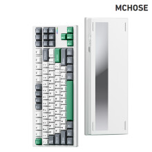 MCHOSE MC-GX87-11 Wireless Mech Keyboard 2.4G/BT Tri-Mode Aluminium