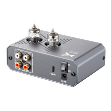 USB DAC Tube Amp CS43131 32Bit/384kHz DSD256 6J1 1300mW 2 Gain