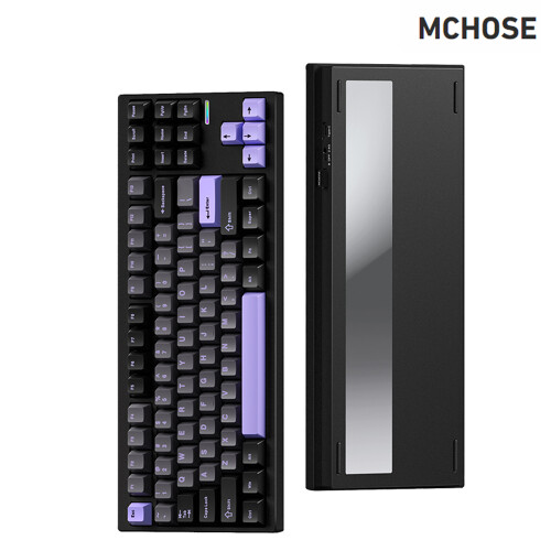 MCHOSE MC-GX87-1 Wireless Mech Keyboard Tri-Mode Aluminium Full-Size