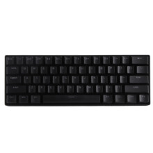 61 Key RGB Wired Mechanical Keyboard Portable Two Color Layout