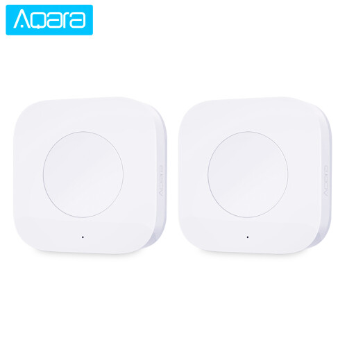 Aqara 2Pcs Wireless Mini Switch Zigbee Remote for Gateway AC 2