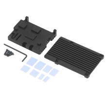 Aluminum Heatsink Case with Thermal Pads for RPi 5 8GB 4GB 2GB 1GB