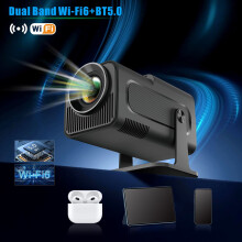 1080P Mini Projector Voice Control Keystone 360 Up to 130inch
