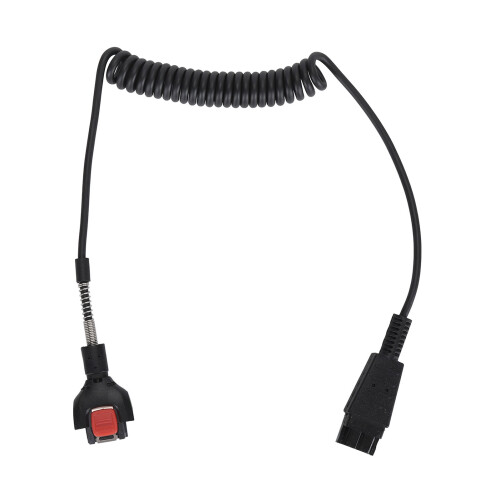 Barcode Scanner Adapter Cable Coiled for HS2100 Headset Cord 1