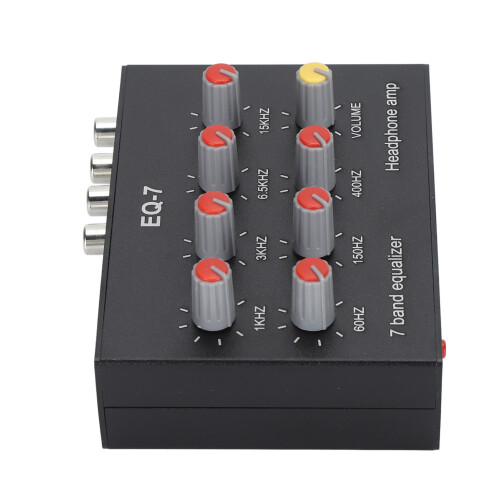 7 Band Digital Car Equalizer 5.5x2.1 12dB DC5V-12V 2