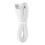 (White) Replacement USB Charging Cable for Logitech UE Wonderboom 1