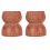 2pcs HiFi Speaker Wire Bracket Wooden Shockproof Insulation 2