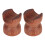 2pcs HiFi Speaker Wire Bracket Wooden Shockproof Insulation 5