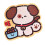 Cute Dog Mouse Pad Nonslip Waterproof Gaming Work 3