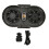 (White) Cell Phone Cooler Dual Fan Semiconductor Silent Radiator Black 1