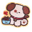 Cute Dog Mouse Pad Nonslip Waterproof Gaming Work 4