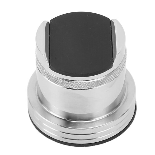 HiFi Cable Stand Spike Adjustable Height Shock Absorbing Silver 2