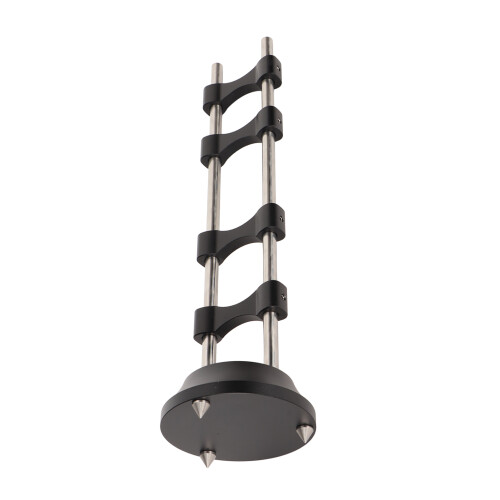 HiFi Cable Lifting Stand Reduce Vibration Aluminum Alloy Speaker Rack 2