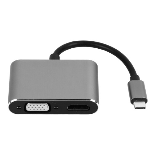 USB C to HD VGA Adapter 2 in 1