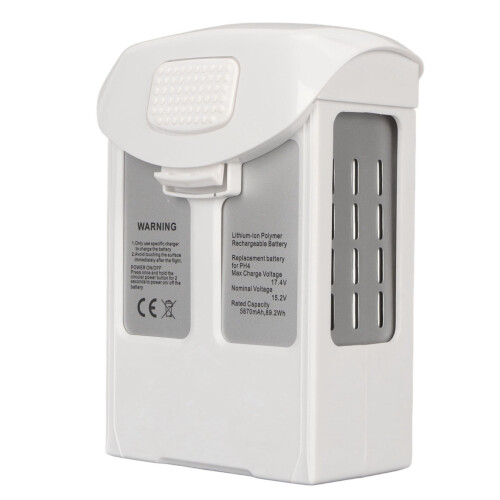 15.2V 5870mAh Flight Battery for Phantom 4 High Safety LED Indicator