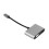 USB C to HD VGA Adapter 2 in 1 3