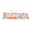 Gaming Keyboard Colored Backlit Wired 94 Keys Desktop Notebook 1