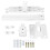 Adjustable Ceiling Projector Mount 4-Hole Universal Rust-Proof 1