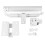 Adjustable Ceiling Projector Mount 4-Hole Universal Rust-Proof 2