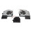 3pcs CPU GPU Cooling Fan for Asus ROG STRIX GL703GS DS74 1