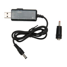USB Boosting Cable 5V to 9V 12V Adjustable DC Step Up Cord 3.5x1.35mm