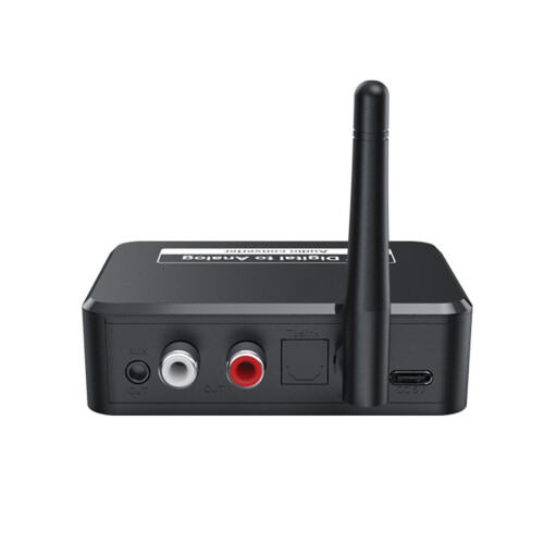 Bluetooth 5.1 Receiver RCA 3.5mm Jack U Disk Playback DAC 1