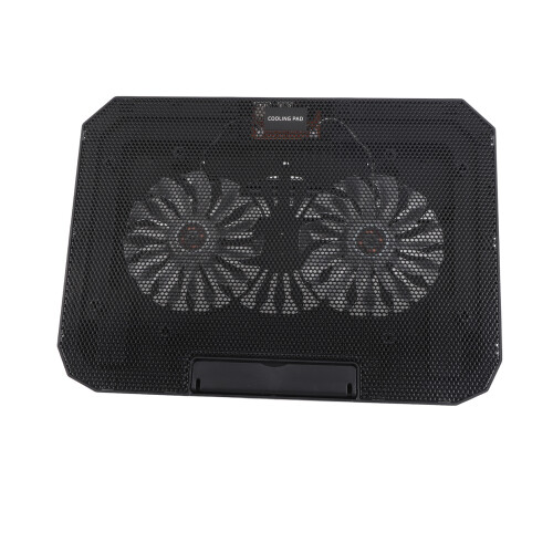 Laptop Cooling Pad Dual Fan USB Adjustable Angle 14-17in