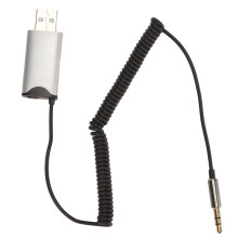BT AUX Adapter USB 2.0 to 3.5mm with Mic for Car Home