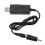 USB Boosting Cable 5V to 9V 12V Adjustable DC Step Up Cord 3.5x1.35mm 2