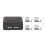 4PCS 903048 3.7V 2000mAh RC Drone Battery with Charger 3