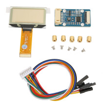 1.51 Inch Screen Module 128x64 SPI I2C Transparent Blue