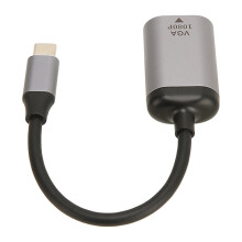 USB C to VGA Adapter 1920x1200 60Hz Aluminum Alloy for Laptop Desktop