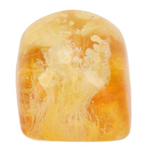 (Pink) Resin Keycap Hand Carved Vivid Color Gaming for Cherry MX Yellow