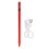 (Black) Active Capacitive Stylus USB Charging Copper Tip Touch Pen Red 1